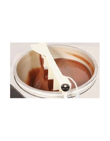 Temperatrice per cioccolato da banco con vasca da Lt 5 / Kg 3 - Monofase