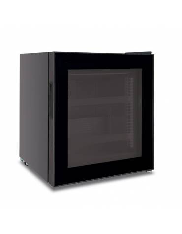 Congelatore porta a vetro e spot luminoso - porta a vetro, autochiudente - refrigerazione statica - mm 610x560x895h