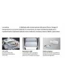 Armadio refrigerato per pesce in acciaio inox AISi 304, refrigerazione ventilata - cm 70x82x205h