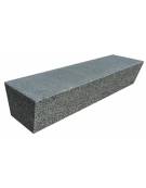 PANCHINA MONOBLOCCO IN CEMENTO CALCESTRUZZO PER ARREDO URBANO - COLORE GRIGIO PIETRA - CM 190X60X40H