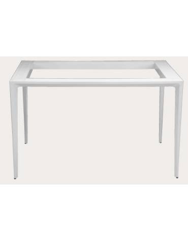 Base struttura in alluminio verniciato colore a scelta - per tavolo rettangolare - cm 180x90x72,5h