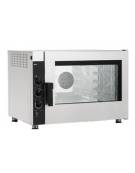 Forno a convezione a gas in acciaio inox - 7 teglie - cm 92x75x91h