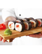 Tagliere sushi in legno - cm 27x18x3h