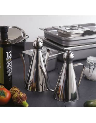 SERVIZIO OLIERA 2 PEZZI ACCIAIO INOX - SERVIZIO OLIERA 2 E 4 PEZZI