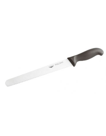 Coltello pane in acciaio inox con manico PP - cm 30 - colori vari