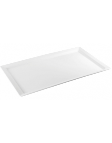 Vassoio sushi in melamina di colore bianco - cm 53x32,5