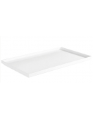 Vassoio espositore per buffet in melamina colore bianco - GN 1/1 - cm 53x32,5x3h