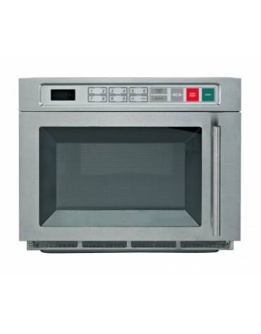 Forno a microonde in acciaio inox con display digitale - capacità 30 Lt - Doppio magnetron - potenza da 900 a1800w