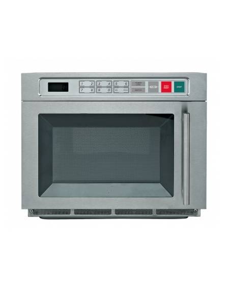 Forno a microonde in acciaio inox con display digitale - capacità 30 Lt - Doppio magnetron - potenza da 900 a1800w