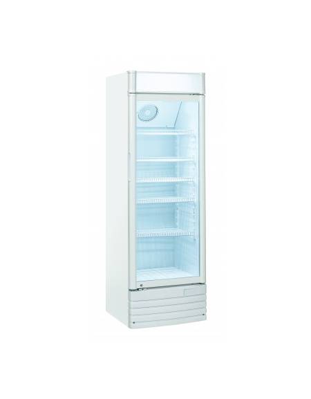 Vetrina bevande refrigerata statica con ventilazione assistita +1 / +9° C - 350 Lt - Classe D - mm 600x570x1835h