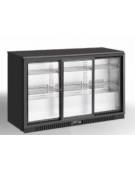 Espositore refrigerato ventilato retrobanco - controllo digitale - 330 lt. - +2 / +10 °C - 2 porte scorrevoli - mm 1350x520x900h