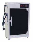 Sterilizzatore coltelli in acciaio inox con lampada UVA - potenza 20 W - capacità 16 coltelli - mm 400x150x615h