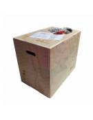 Plyo box in legno 3 in 1 con altezza variabile - cm 40x50x60