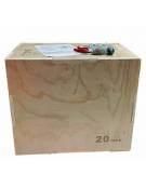 Plyo box in legno 3 in 1 con altezza variabile - cm 40x50x60