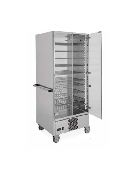 Colonna portapiatti refrigerante dotata di griglie cm 83x77x190h