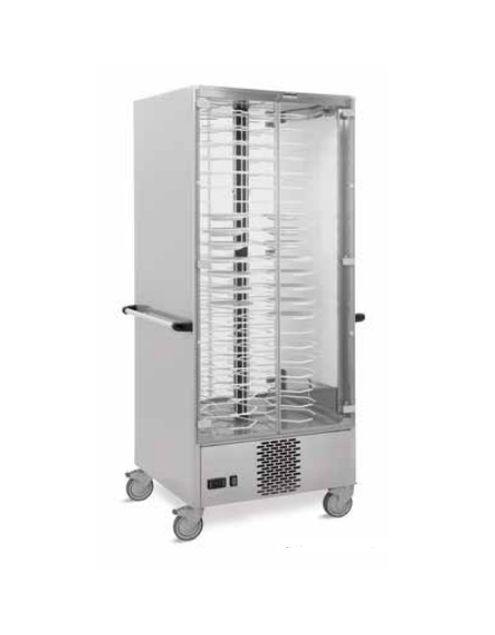 Colonna portapiatti refrigerante dotata di griglie 84 piatti Ø Piatti cm 18÷24  cm 83x77x190h