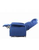 Poltrona relax Betty - 1 motore - colore blu