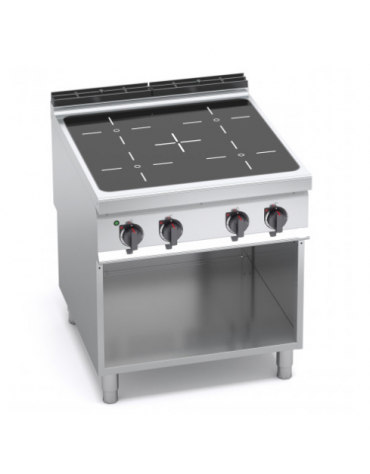 CUCINA AD INFRAROSSO 4 ZONE + FORNO ELETTRICO GN 2/1