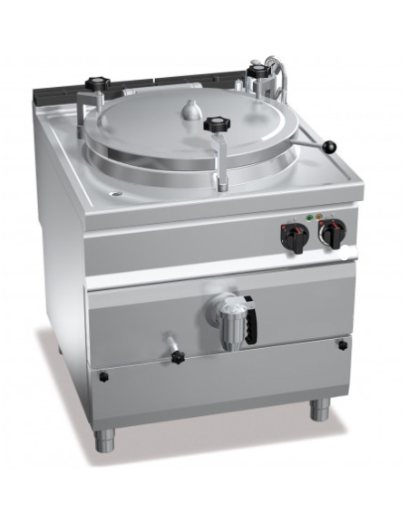 PENTOLA ELETTRICA RISCALDAMENTO INDIRETTO 200 LT CON AUTOCLAVE