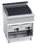 GRIGLIA CON ACQUA A GAS WATER GRILL SU MOBILE CM 80x71.4x90h