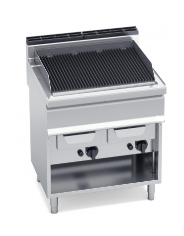 GRIGLIA CON ACQUA A GAS WATER GRILL SU MOBILE CM 80x71.4x90h