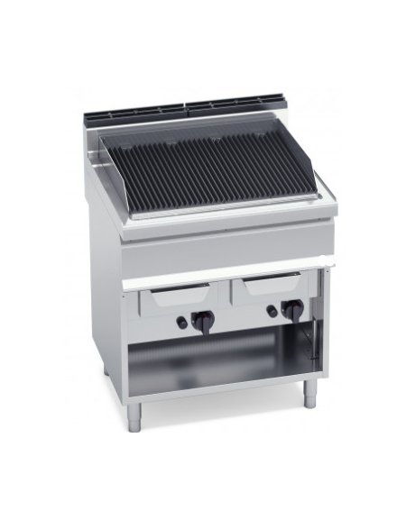 GRIGLIA CON ACQUA A GAS WATER GRILL SU MOBILE CM 80x71.4x90h