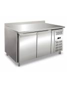 Tavolo refrigerato congelatore con alzatina cm. 136x70x85h