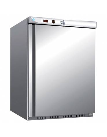 Armadio frigo congelatore Lt. 120 -18 -22 C - ESTERNO INOX - cm 60x58,5x85,5h