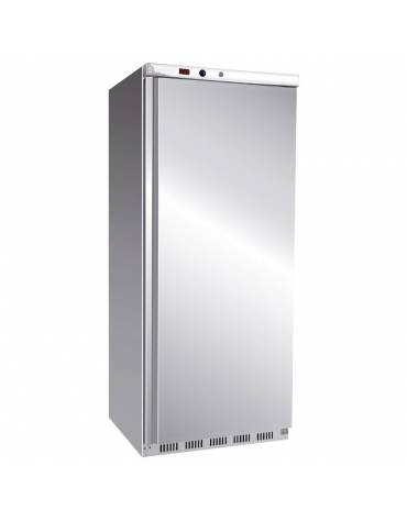 Armadio frigo professionale ESTERNO INOX Lt. 600 / +2° +8°C - cm 77,7x69,5x189,5h