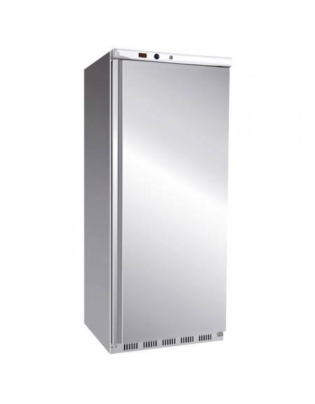 Armadio frigo professionale ESTERNO INOX Lt. 600 / +2° +8°C - cm 77,7x69,5x189,5h