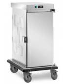 Carrello thermobox refrigerato in acciaio inox 18/10 AISI 304 - cm 48,5x80,5x122h