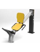 Leg Press - Attrezzo utilizzato per l’allenamento dei muscoli quadricipiti e dei glutei - da interrare - cm 174,3x57x110h