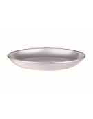 VASSOIO PER FRUTTI DI MARE ACCIAIO INOX - Diametro mm 360 - Altezza mm 55