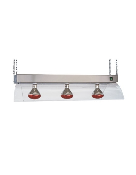 Telaio da appendere con lampade a infrarossi cm 71x53x24h