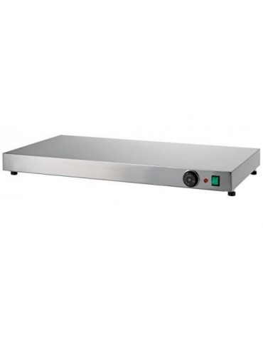 Piano caldo inox per riscaldare cm 50x35x6h