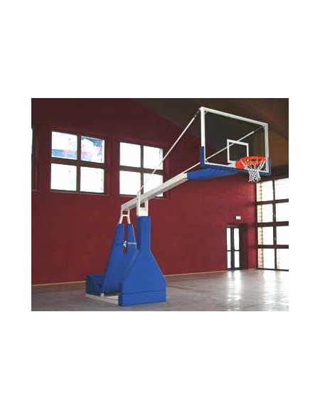 Impianto basket oleodinamico elettrico sbalzo cm.330