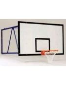 Impianto basket fisso per parete sbalzo cm.185