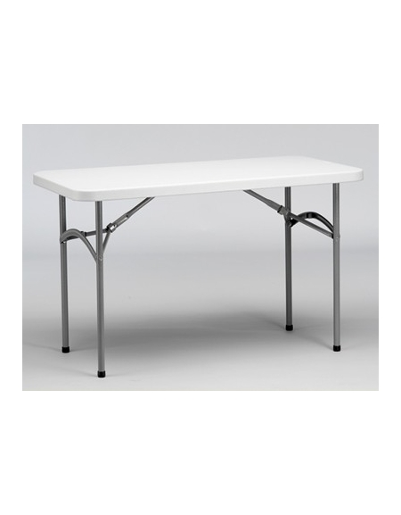 Base quadrata per tavolo, struttura in metallo cromato, per il contract