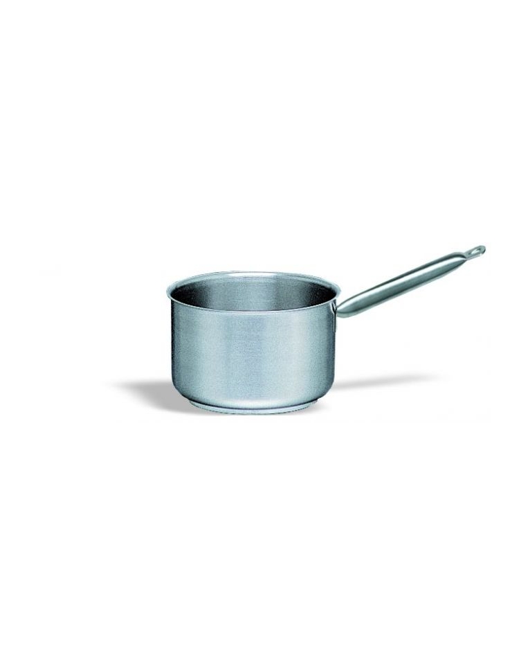 Casseruola alta in acciaio inox 1 manico diametro 160 mm x H 110 mm 2 -  mod. 122-016