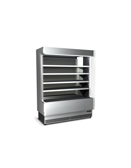 Murale refrigerato INOX per latticini e salumi cm 108x76x202h