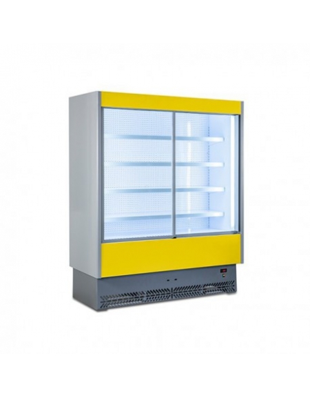 Murale refrigerato con porte scorrevoli cm 158x65x195,8h