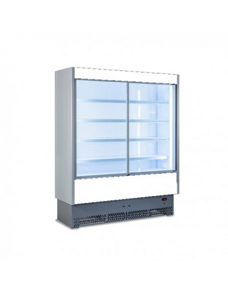 Murale refrigerato con porte scorrevoli cm 195,5x65x195,8h