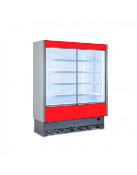 Murale refrigerato con porte scorrevoli cm 158x81x204h