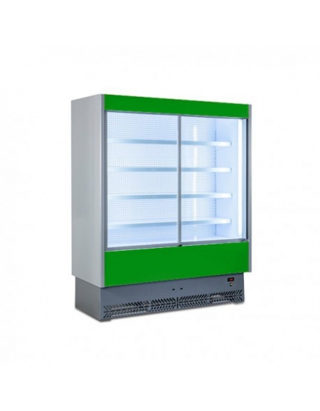 Murale refrigerato con porte scorrevoli cm 208x81x204h