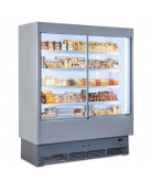 Murale refrigerato INOX con porte scorrevoli cm 133x65x195,8h