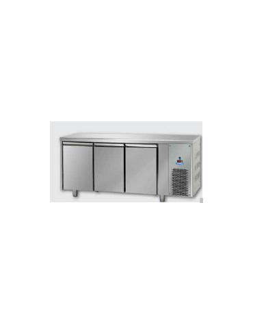 Tavolo Refrigerato GN 1/1 a bassa temperatura con 3 porte cm 187x71,5x85h