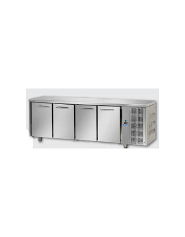 Tavolo Refrigerato GN 1/1 con 4 porte 232x70x85h