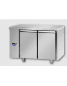 Tavolo Refrigerato GN 1/1 con 2 porte, predisposto per unità frigorifera remota a sinistra cm 120x70x85