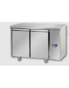 Tavolo Refrigerato GN 1/1 con 2 porte predisposto per unità frigorifera remota a bassa temperatura cm 120x71,5x85h