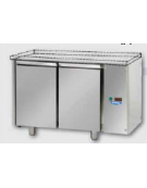 Tav Refrigerato, 2 porte, senza piano di lavoro, predisposto per unità frigorifera remota a bassa temp. cm 120x71,5x80h